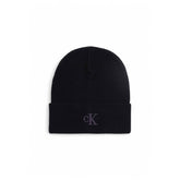Calvin Klein Jeans Black Wool Caps Baseball Hat -   -  Calvin Klein Jeans.